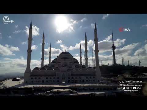 شاهد افتتاح أكبر جامع في العالم بتركيا