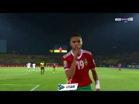 شاهد هدف المغرب الأول في الكوت ديفوار